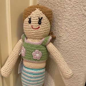 Pebble Crochet Mermaid Doll